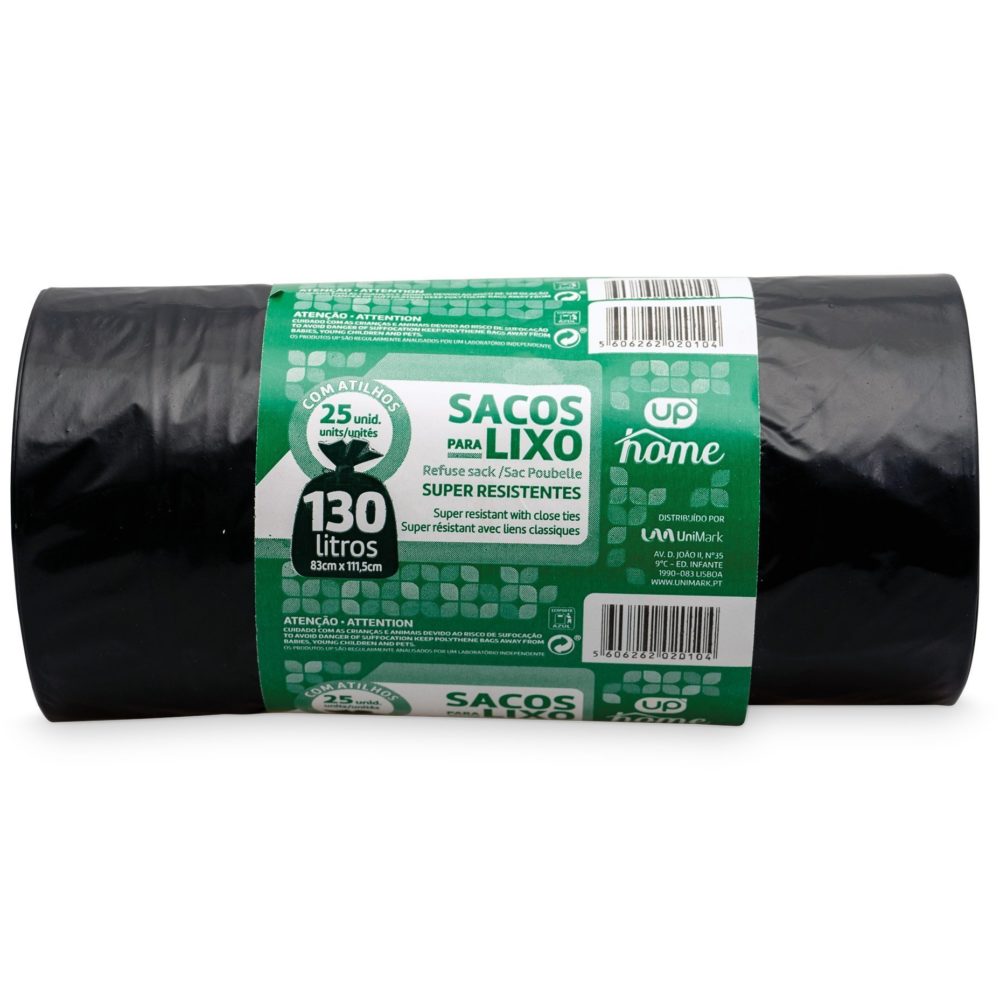 Sacos do Lixo UP Home 83×111,5cm 130lt