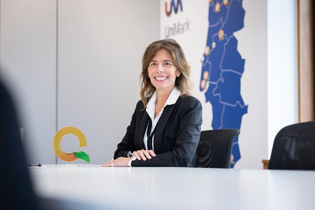 Carla Esteves, diretora executiva de Unimark e Rede Aqui é Fresco: “A ida às grandes superfícies, para a compra do mês, já não faz parte da rotina das famílias portuguesas”