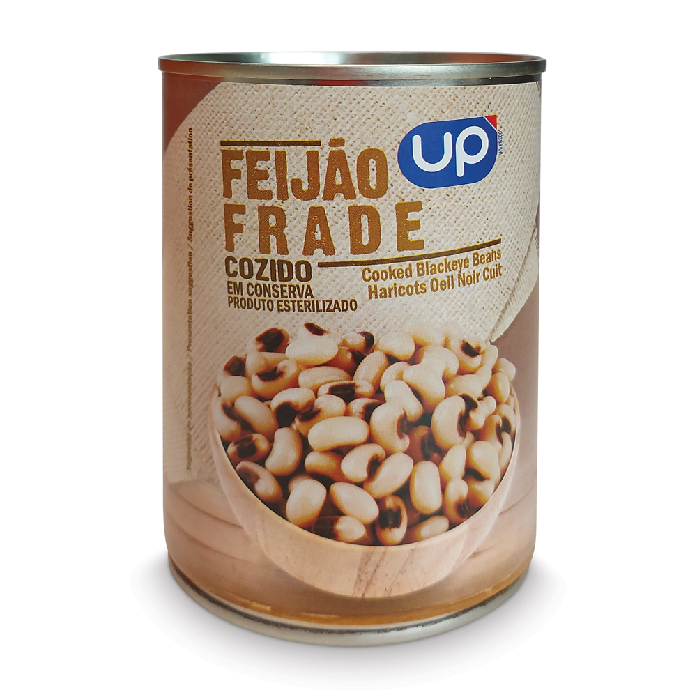 Feijão Frade Cozido UP Lata