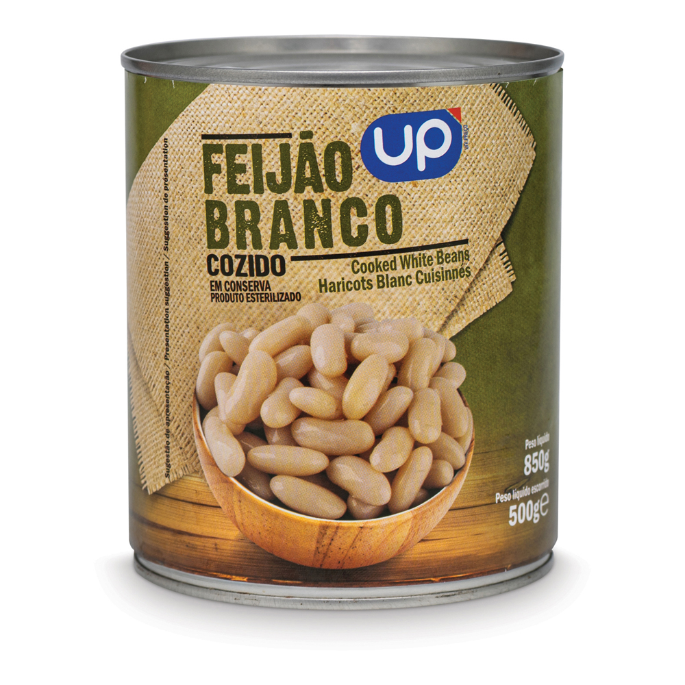 Feijão Branco Cozido UP Lata