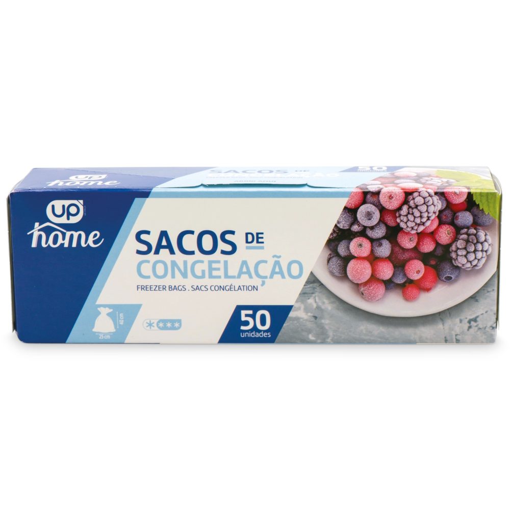Sacos Congelação UP Home 25x40cm