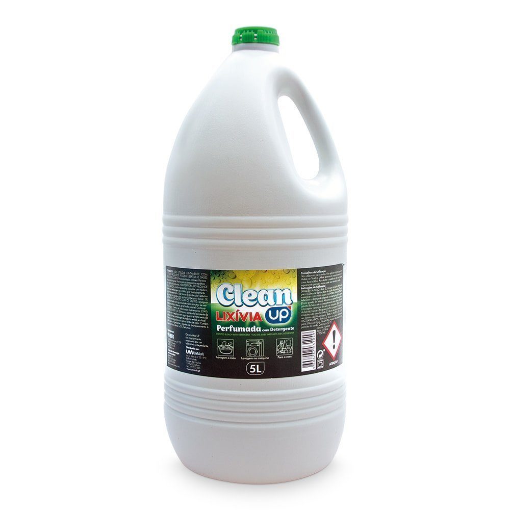Lixívia Perfumada c/ Detergente UP Clean