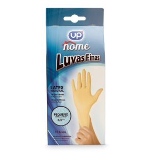Luvas Látex Ambidestra Pequeno UP Home