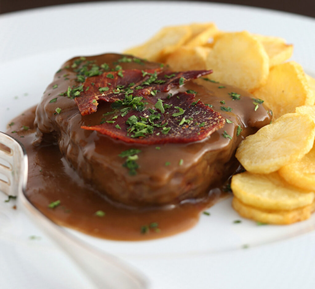 Bife com Molho de Cerveja
