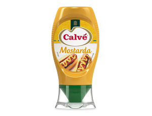 Mostarda Calvé Top Down 206g