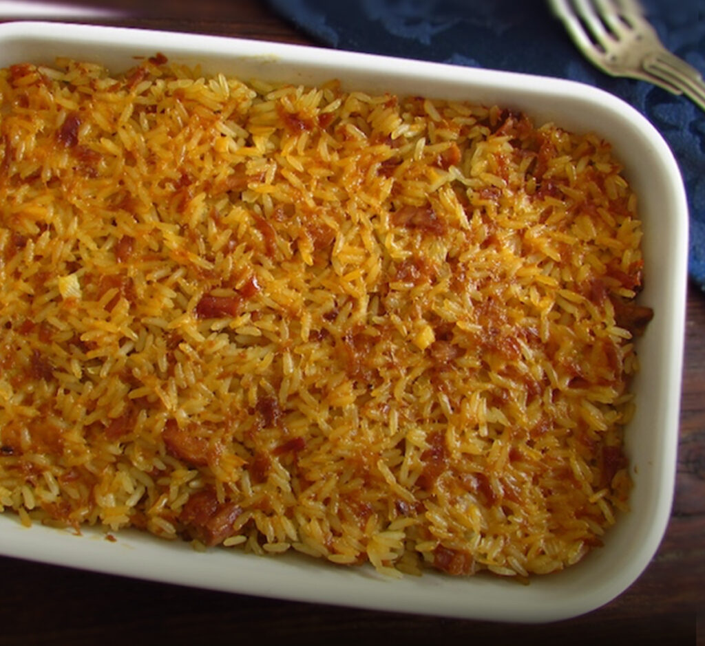 Arroz no Forno com Atum
