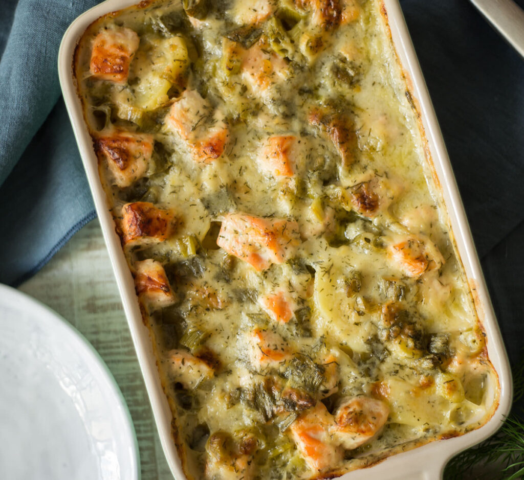 Gratinado de peixe