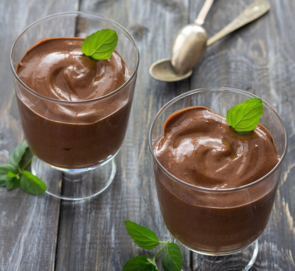 Mousse de Chocolate e Café