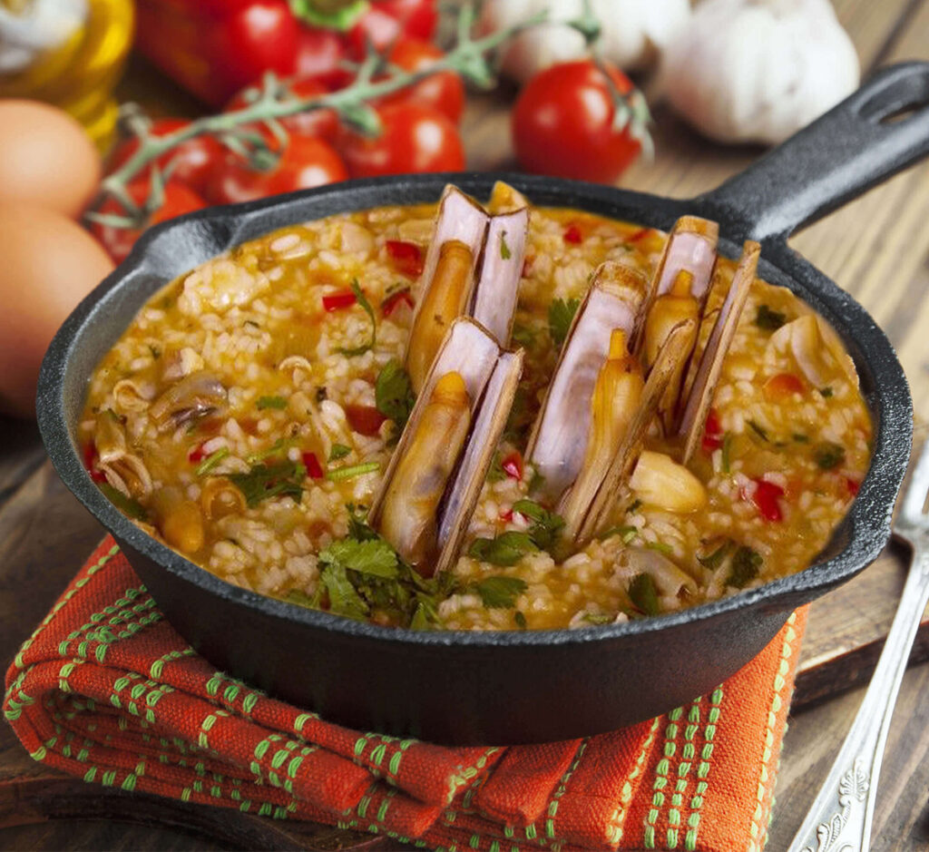 Arroz de Lingueirão
