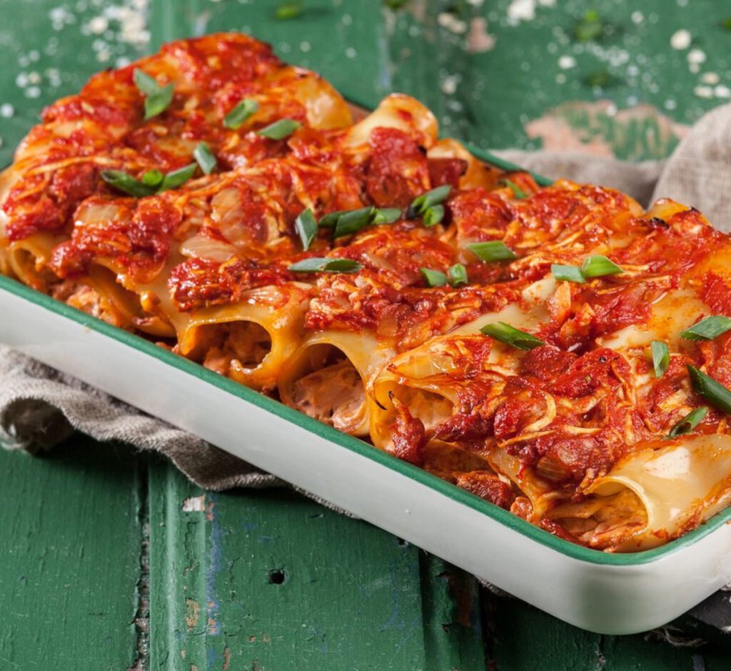 Canelones de atum