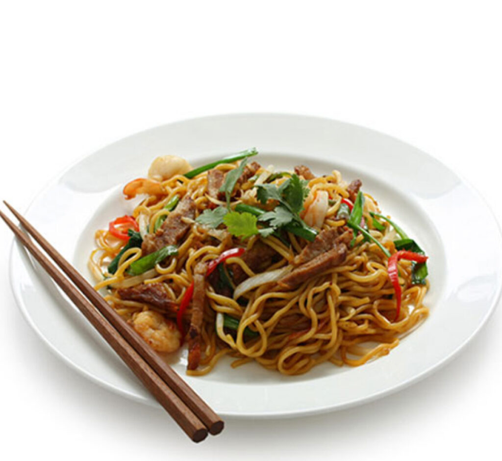 Esparguete à chinesa