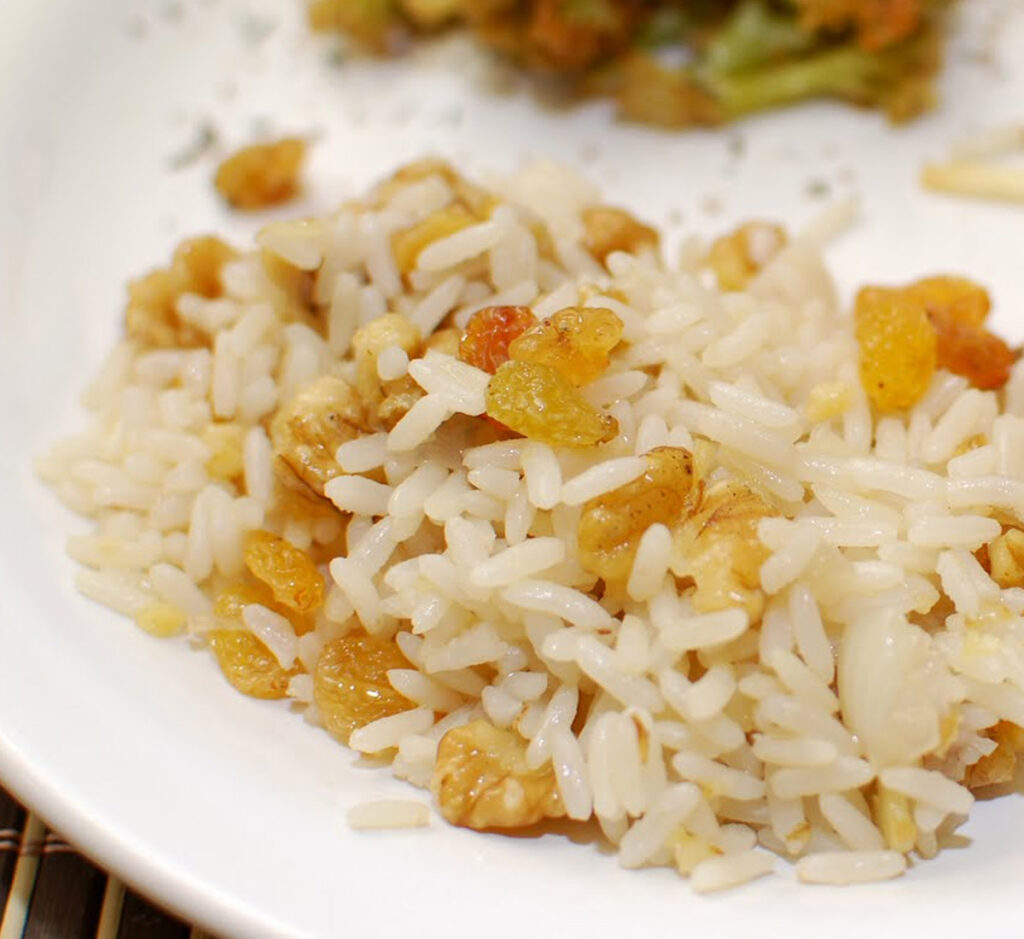 Arroz com Nozes