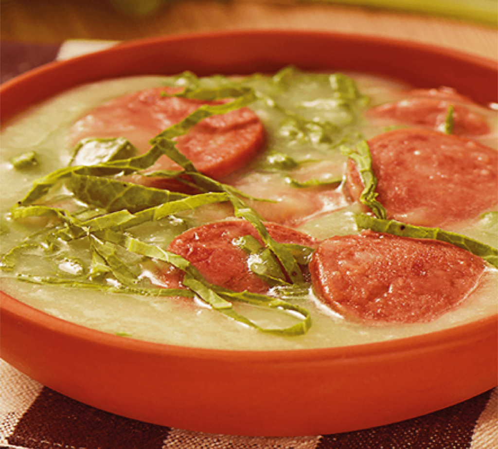 Caldo verde à Portuguesa