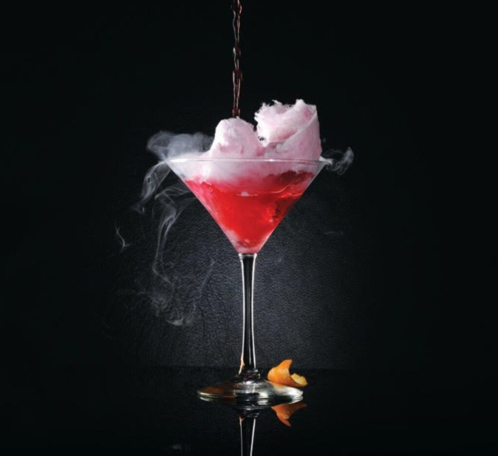 Gin Tónico com Algodão Doce