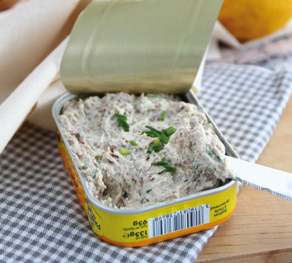 Rillettes – patê/é de sardinhas