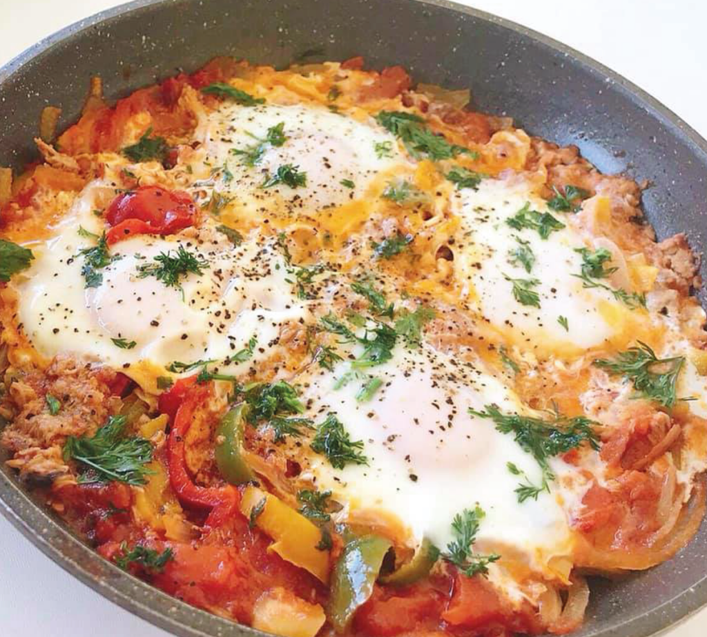 Tomatada de atum em lata