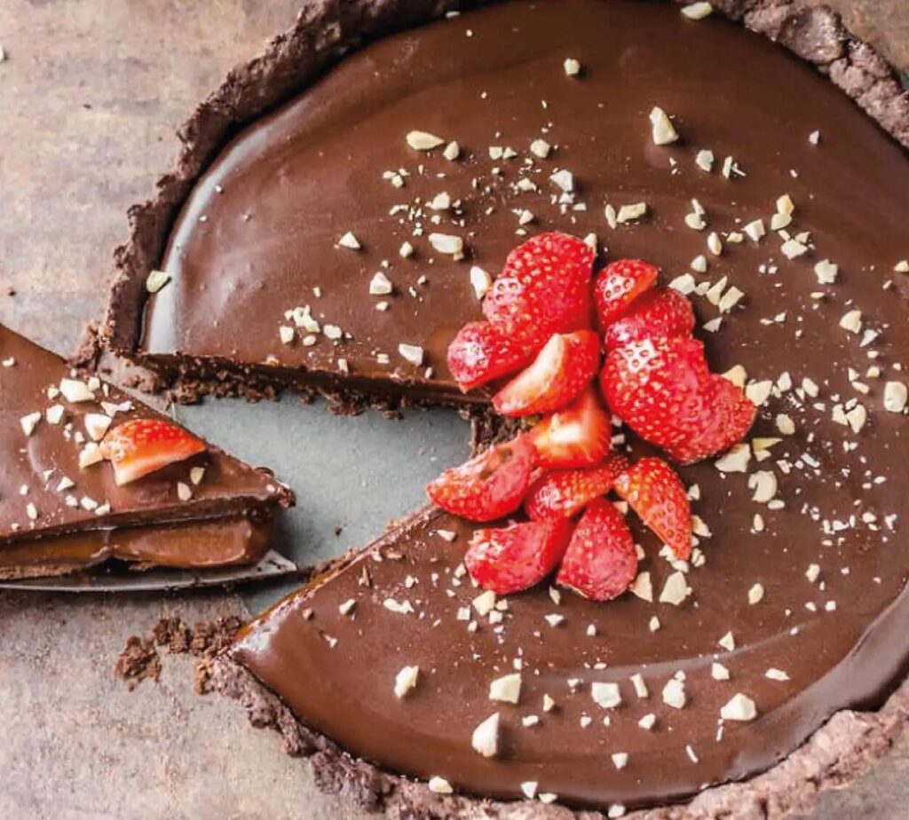 Tarte mousse de chocolate