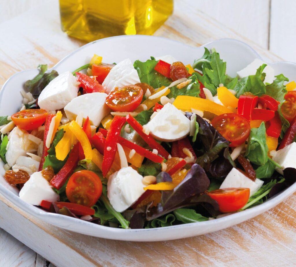 Salada de Espirais Tricolor
