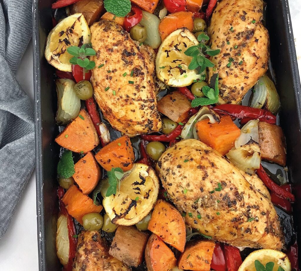 Coxas de Frango no Forno com Mostarda