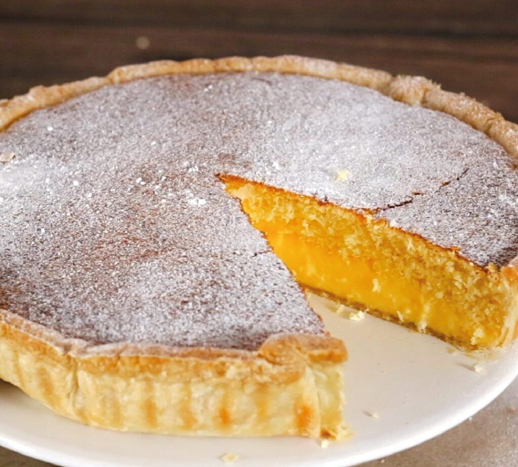 Tarte de queijo sem lactose