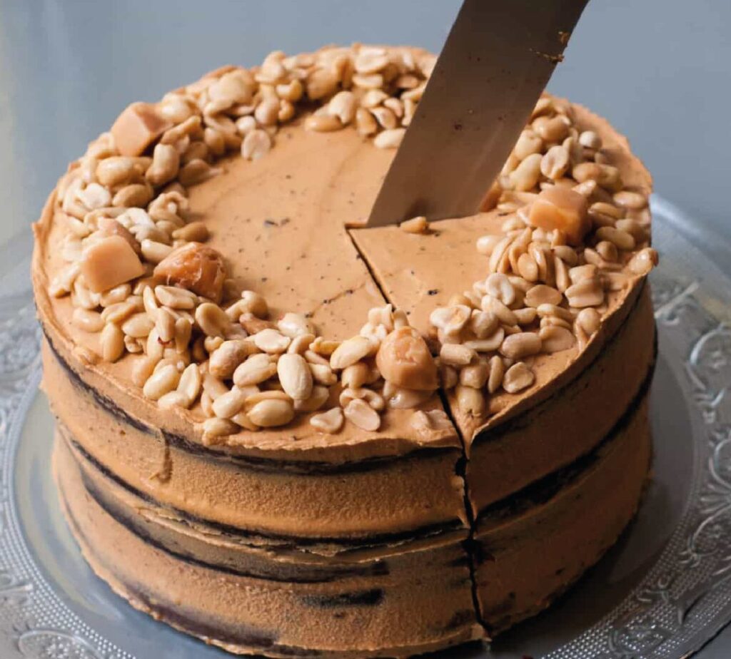 Bolo de manteiga de amendoim