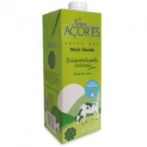 Leite Meio Gordo Nova Açores