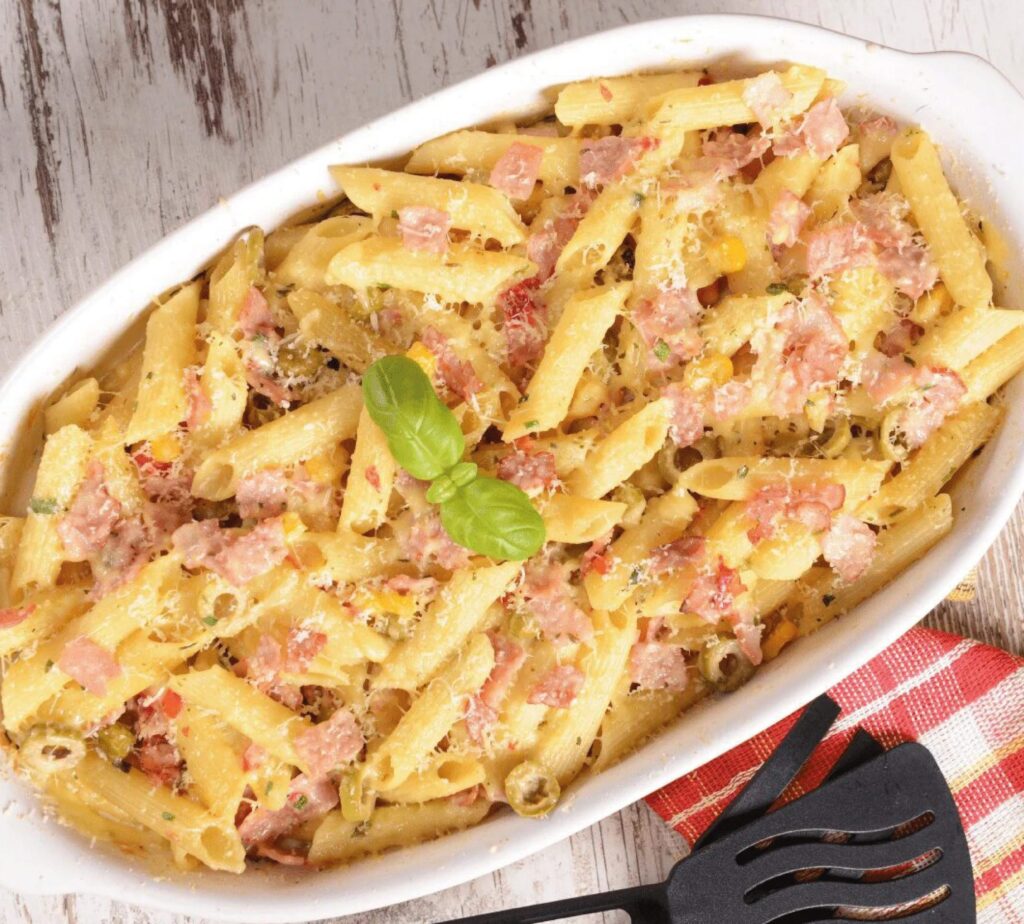 Macarronete com Fiambre
