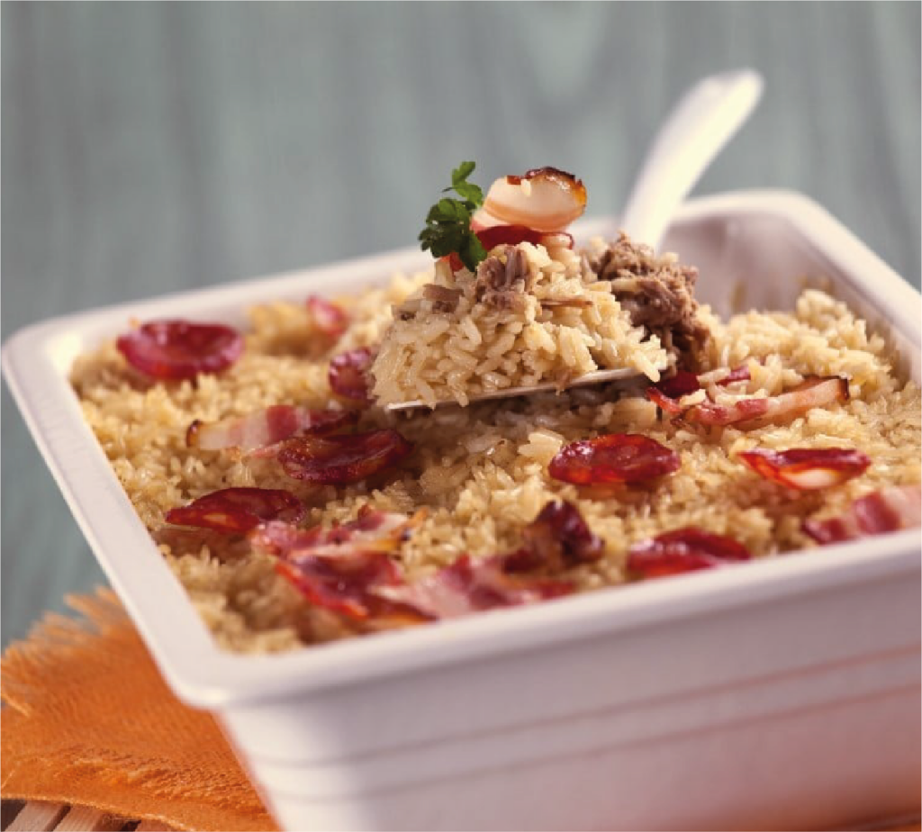 Arroz de pato com enchidos