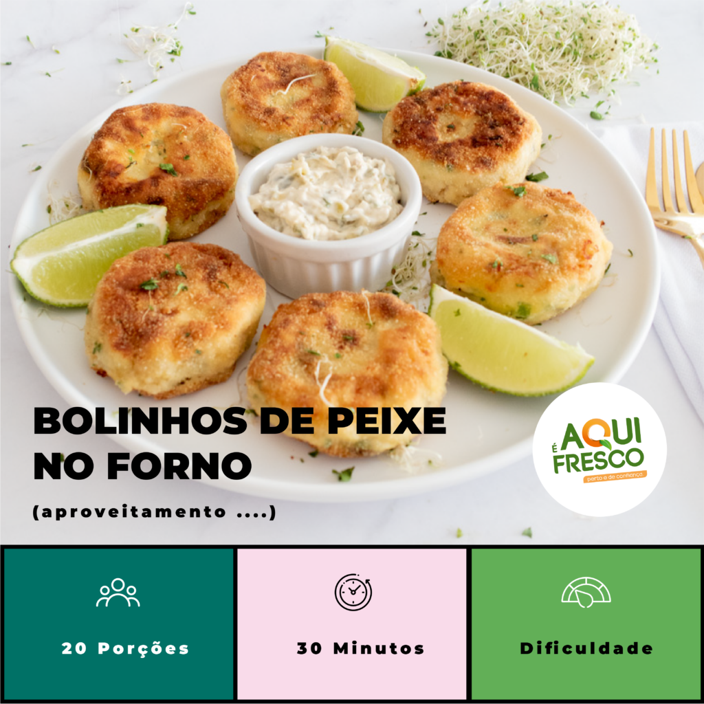 Bolinhos de Peixe no Forno