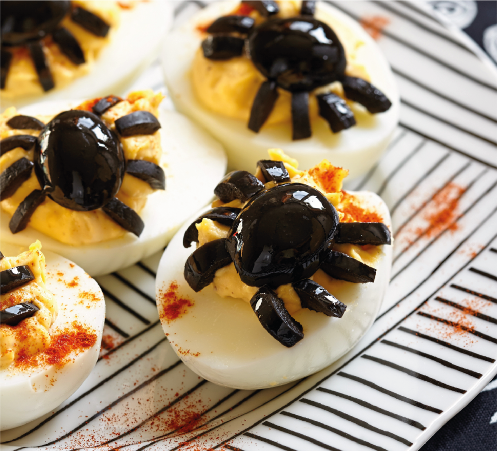 Ovos com aranhas