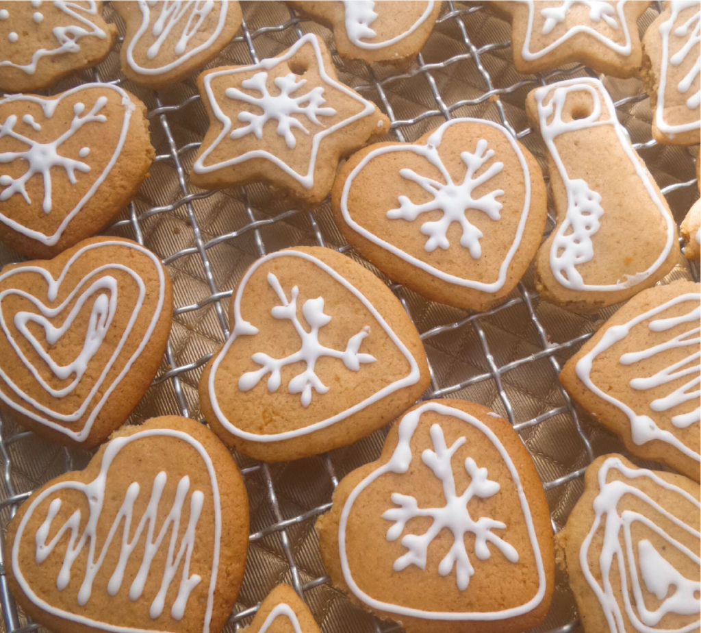 Biscoito de Gengibre e Canela