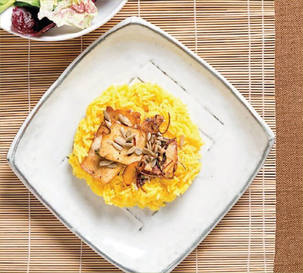 Arroz Basmati Aromatizado com Curcuma