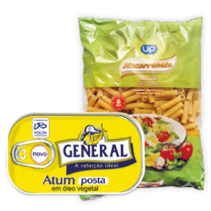 Atum em Óleo General e Macarronete Riscado UP