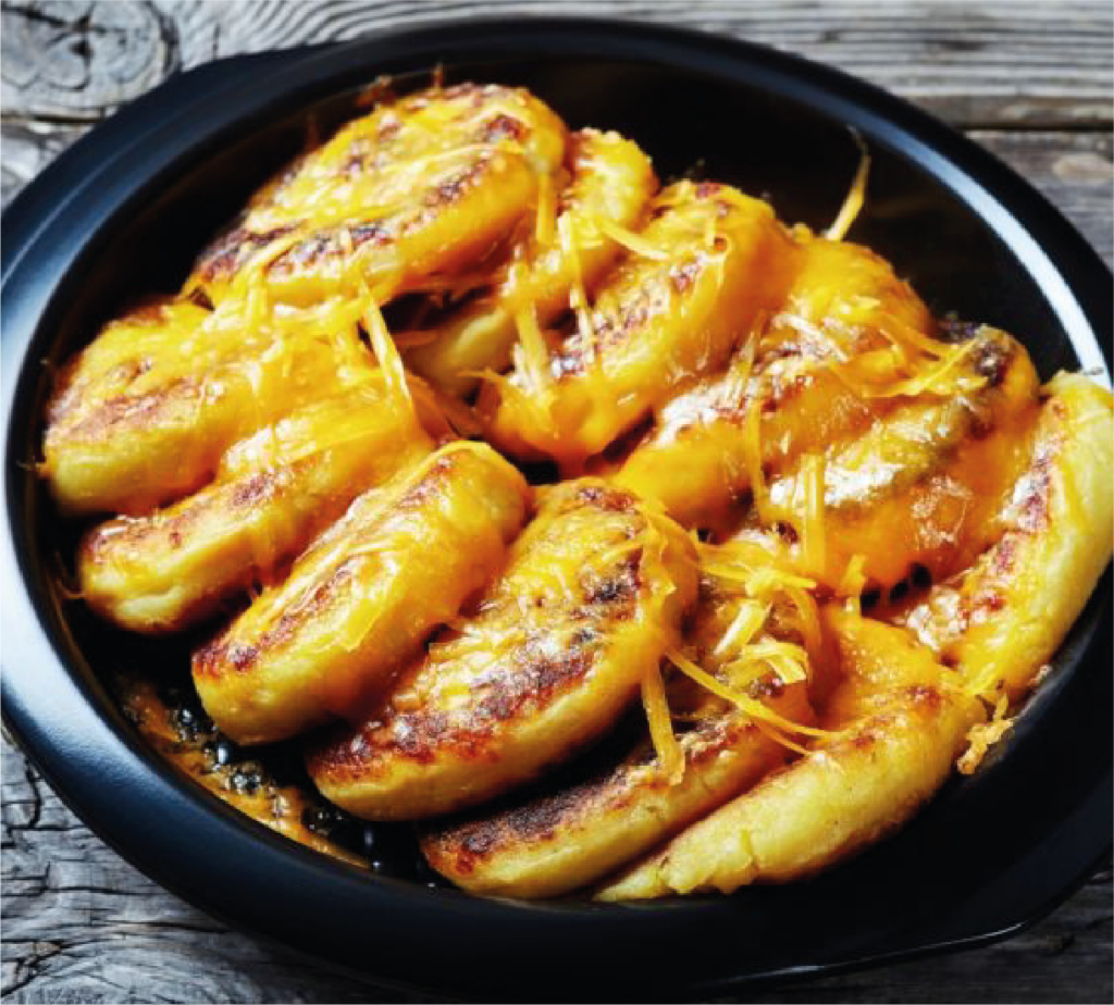 Bolinhos de cascas de batatas