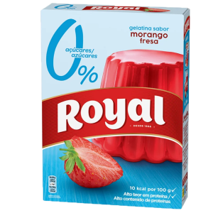 Gelatina Royal morango