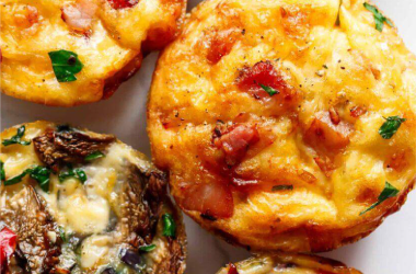 Queques com sobras de legumes