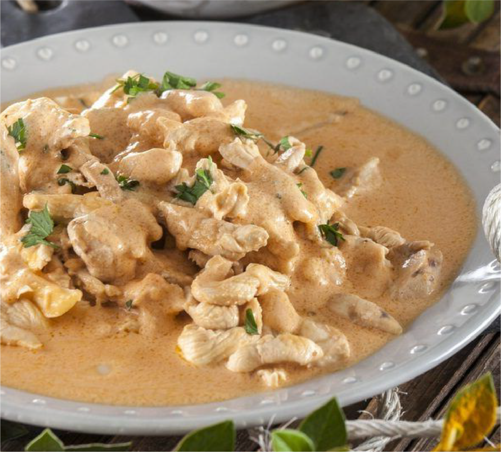 Strogonoff de frango