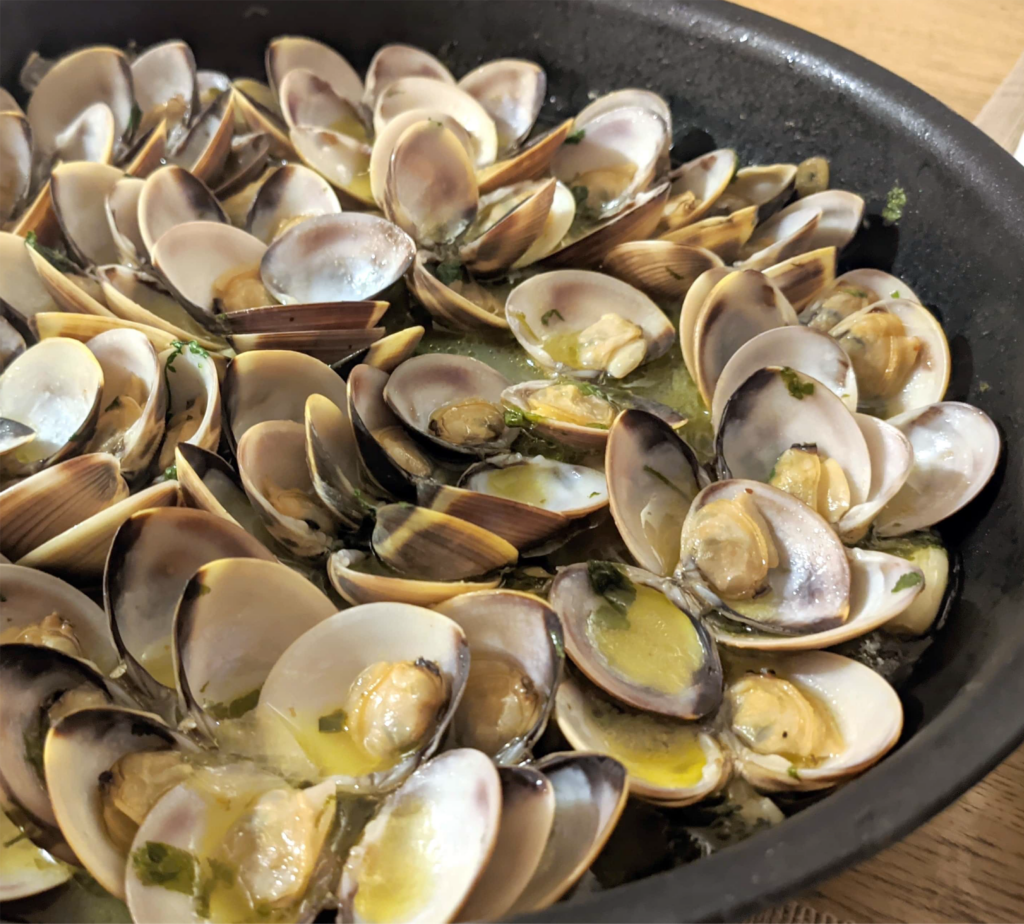 Amêijoas com Molho de Cerveja
