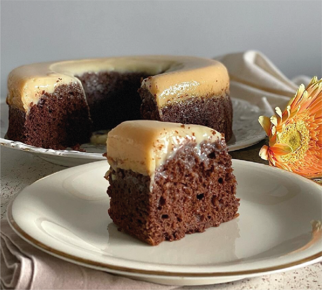 Bolo de Chocolate com Leite Condensado