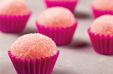 Brigadeiros de gelatina