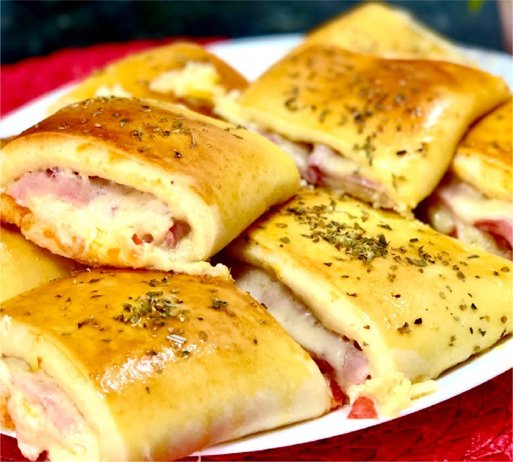 Joelhinhos de fiambre e queijo