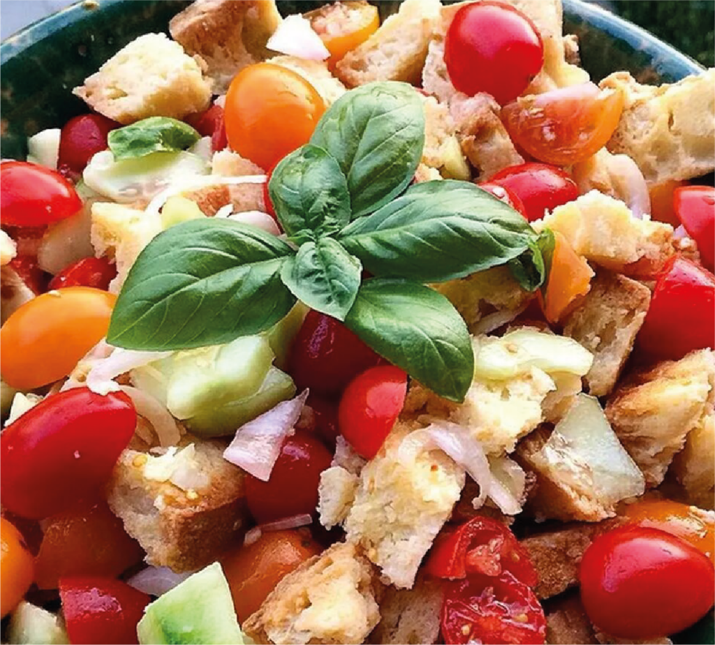 Salada para os Jantares de Noites Quentes de Verão