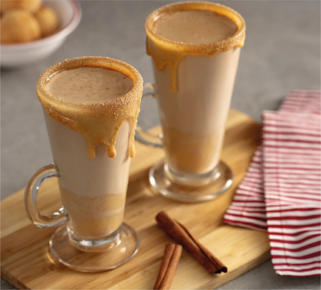 Cappuccino com doce de leite
