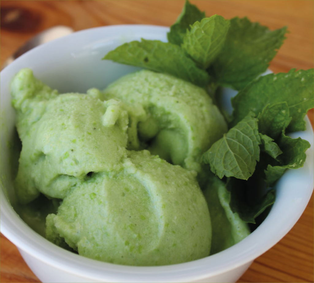 Gelado de ervilha
