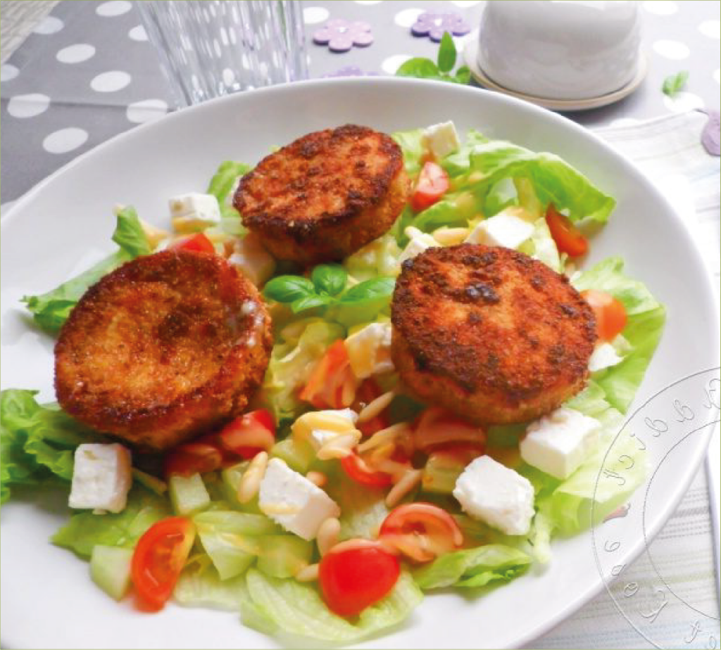 Rodelas de Chèvre Panadas