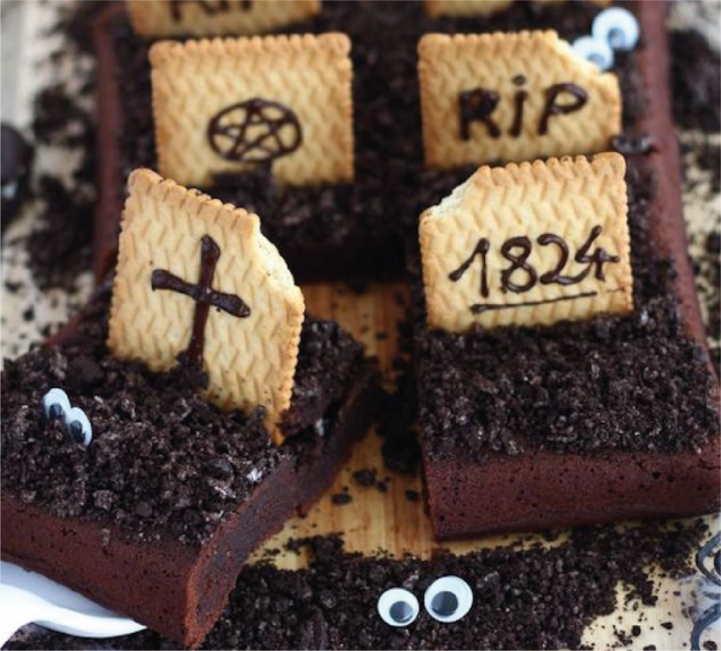 Brownie cemitério