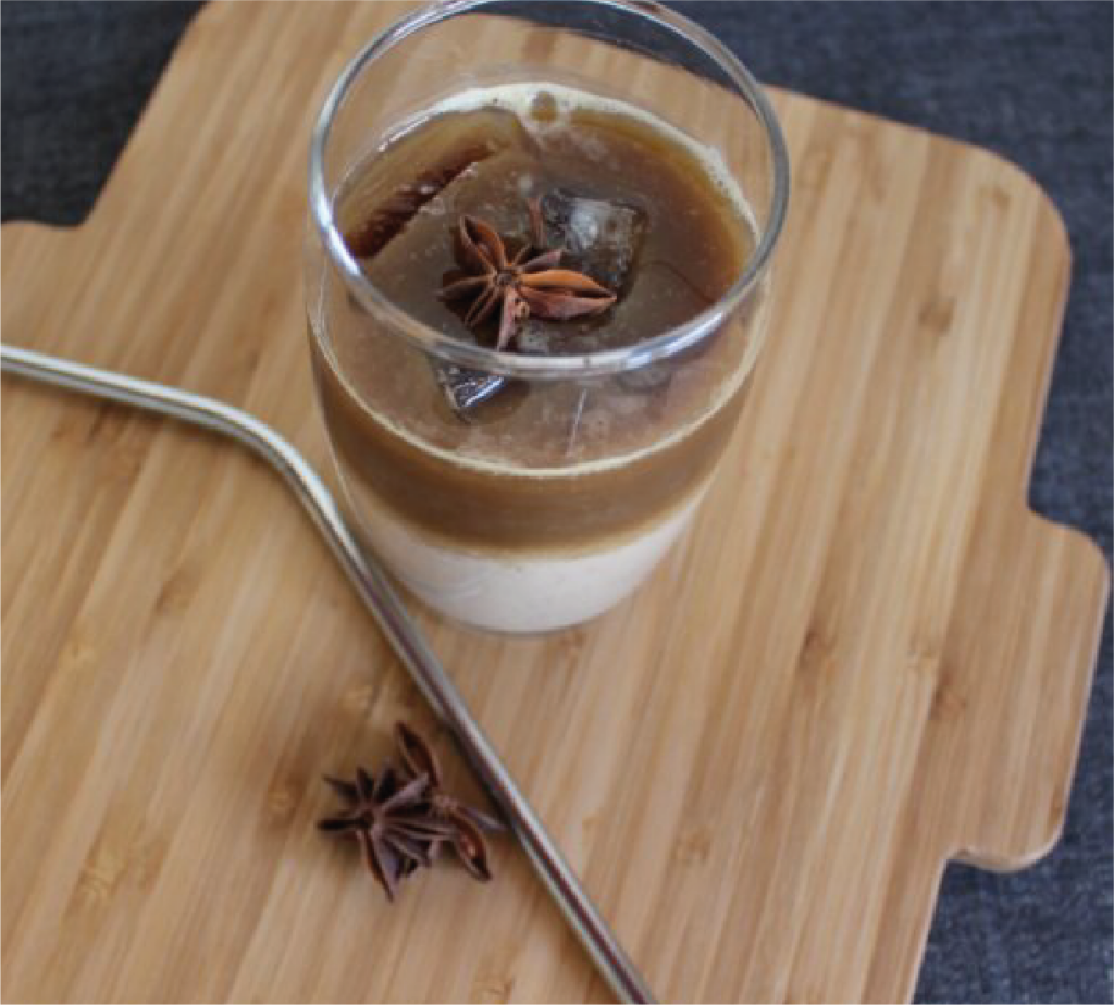 Batido de Frutas e Café