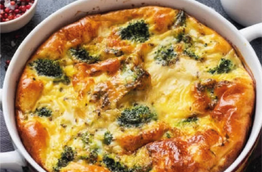 Omelete de forno com atum