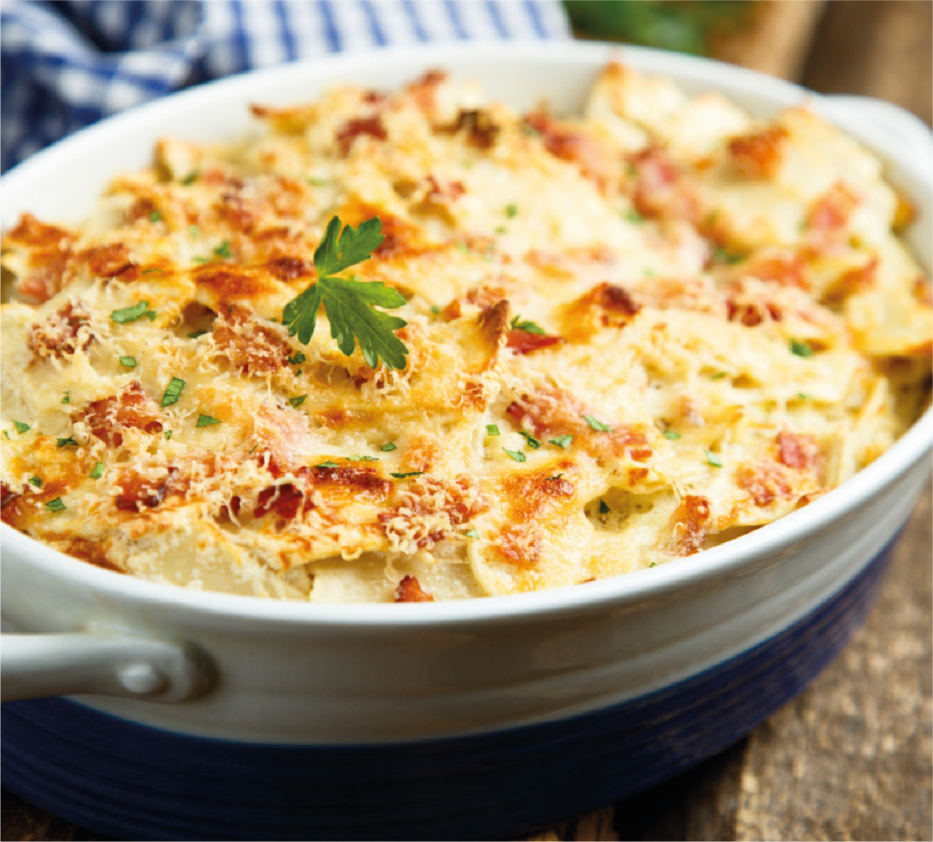 Legumes gratinados