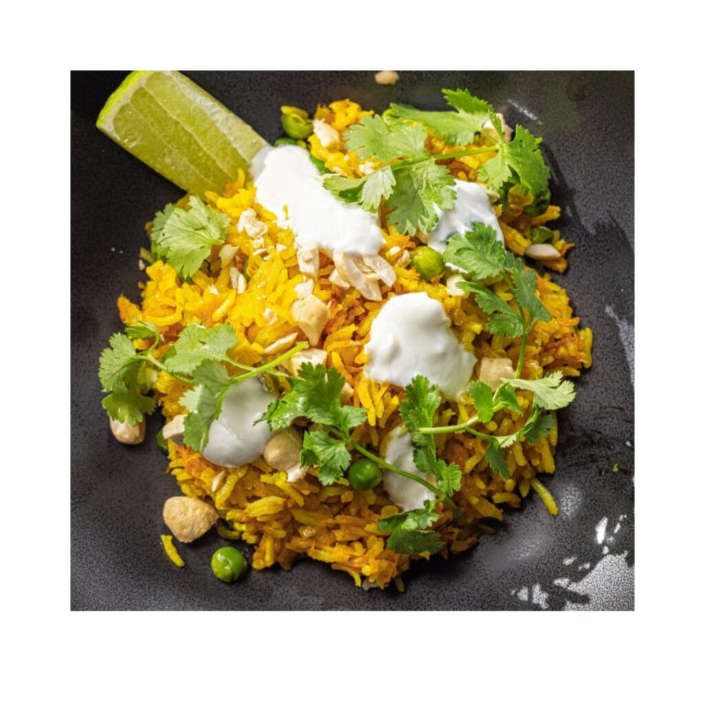 Biryani de Cenoura